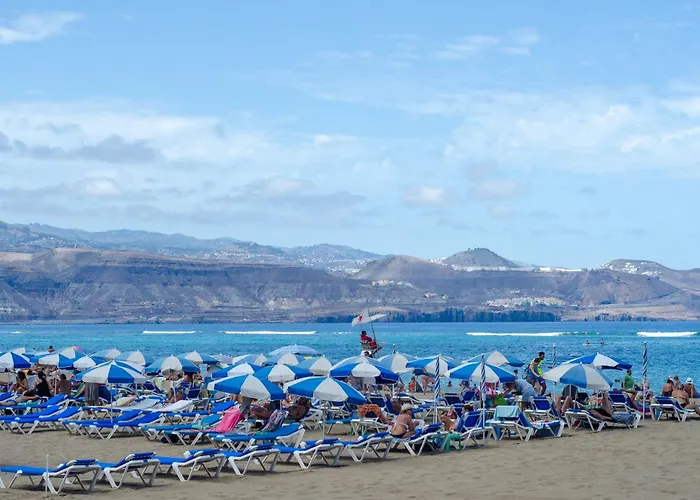 Canteras 1º Linea De Playa דירה
