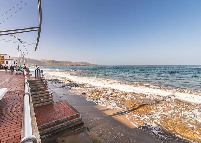 Canteras 1º Linea De Playa דירה לאס פאלמס דה גראן קנאריה